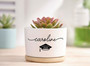 A Lasting Memory Custom 2026 Grad Cap Ceramic Plant Pot