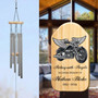 Custom Biker Memorial Wind Chime for a Loved Ones Legacy Custom Biker Memorial Wind Chime for a Loved Ones Legacy