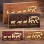 Custom Papa Bear Wood Sign - A Special Gift from His Kids Custom Papa Bear Wood Sign - A Special Gift from His Kids