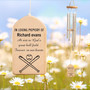 Field of Dreams Baseball Memorial Wind Chime for Child Loss