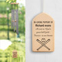 Field of Dreams Baseball Memorial Wind Chime for Child Loss