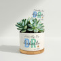 Future Doctor Ceramic Plant Pot A Gift for the New PhD Graduate