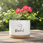 Grow Toward Your Dreams Custom Graduation Ceramic Plant Pot