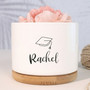 Grow Toward Your Dreams Custom Graduation Ceramic Plant Pot