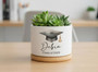 Growth and Success Personalized Class of 2026 Ceramic Plant Pot