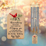 Red Bird Remembrance Custom Cardinal Wind Chime Red Bird Remembrance Custom Cardinal Wind Chime