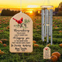 Red Bird Remembrance Custom Cardinal Wind Chime Red Bird Remembrance Custom Cardinal Wind Chime