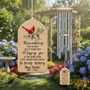Red Bird Remembrance Custom Cardinal Wind Chime Red Bird Remembrance Custom Cardinal Wind Chime