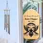 Ride in Paradise Personalized Motorcycle Memorial Wind Chime