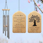 Serene Remembrance Personalized Sympathy Wind Chime for Loss Serene Remembrance Personalized Sympathy Wind Chime for Loss