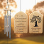 Serene Remembrance Personalized Sympathy Wind Chime for Loss Serene Remembrance Personalized Sympathy Wind Chime for Loss