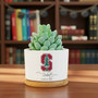 University Pride 2025 Custom Logo Ceramic Plant Pot for Her