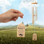 Western Horizon Cowboy and Cowgirl Memorial Wind Chime Tribute