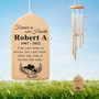 Western Horizon Cowboy and Cowgirl Memorial Wind Chime Tribute