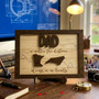 Where You Are Is Home - Custom Multi-State Wood Sign For Dad
