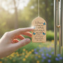 Whispering Butterfly Wings Custom Memorial Wind Chime Gift