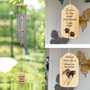 Whispering Paws Custom Dog Memorial Wind Chime Gift Whispering Paws Custom Dog Memorial Wind Chime Gift