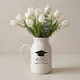 2025 Graduate Personalized Treasure Ceramic Flower Vase