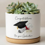 2026 Custom Congrats Senior Ceramic Plant Pot Graduation Gift