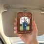 Best Grandpa Ever - Custom Photo Car Visor Clip for Father's Day