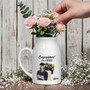 Capture Her 2026 Milestone Custom Photo Ceramic Flower Vase