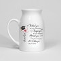 Cherished Memories Daughters Birth Flower Ceramic Flower Vase