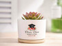 Custom 2026 Grad Ceramic Plant Pot Personalized Keepsake for Her