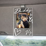 Daddy's Co-Pilot - Custom Photo Car Visor Clip Drive Safe Gift