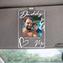 Daddy's Co-Pilot - Custom Photo Car Visor Clip Drive Safe Gift