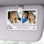 Drive Safe Always - Custom Dual Photo Car Visor Clip for Him Drive Safe Always - Custom Dual Photo Car Visor Clip for Him
