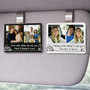 Drive Safe Always - Custom Dual Photo Car Visor Clip for Him Drive Safe Always - Custom Dual Photo Car Visor Clip for Him