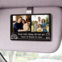 Drive Safe Always - Custom Dual Photo Car Visor Clip for Him Drive Safe Always - Custom Dual Photo Car Visor Clip for Him