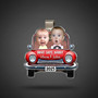 Drive Safe Daddy - Custom Baby Photo Car Visor Clip Vintage Gift