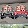 Drive Safe Daddy - Custom Baby Photo Car Visor Clip Vintage Gift