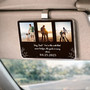 Drive Safe Grandpa - Acrylic Photo Car Visor Clip Gift from Kids
