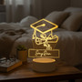 Graduation Cap LED Night Light Bachelors Degree Completion Gift