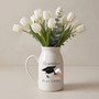 Honor Her 2026 Milestone Custom Name Ceramic Flower Vase Gift