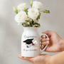 Honor Her 2026 Milestone Custom Name Ceramic Flower Vase Gift