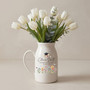 Honor Her 2026 Success Custom Floral Ceramic Flower Vase Gift