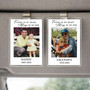 In Loving Memory - Custom Photo Car Visor Clip for Dad