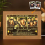 Proud Journey Take Pride Graduation Photo Frame Lamp