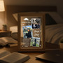 Relive the Journey Custom Graduation Collage Photo Frame Lamp