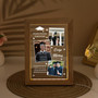 Relive the Journey Custom Graduation Collage Photo Frame Lamp