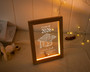 Relive Your Alma Mater Personalized Campus Map Photo Frame Lamp