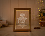 Relive Your Alma Mater Personalized Campus Map Photo Frame Lamp