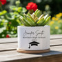 Their Future Blooms Custom High School Ceramic Plant Pot