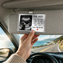 Ultrasound Car Visor Clip - Emotional New Dad Baby Reveal Gift
