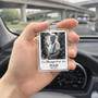 Always With You - Dad Memorial Photo Magnetic Car Visor Clip