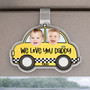 Baby's Smile On The Go - Custom Photo Car Visor Clip For Papa Baby's Smile On The Go - Custom Photo Car Visor Clip For Papa
