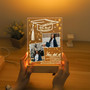 Capture Graduation Memories Custom Photo LED Night Light Gift